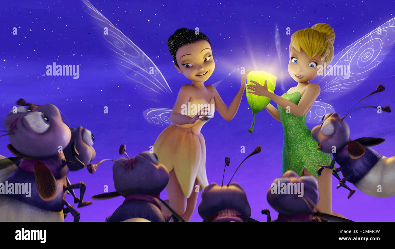 TINKER BELL, Tinker Bell (right, voice Mae Whitman), 2008. ©Walt