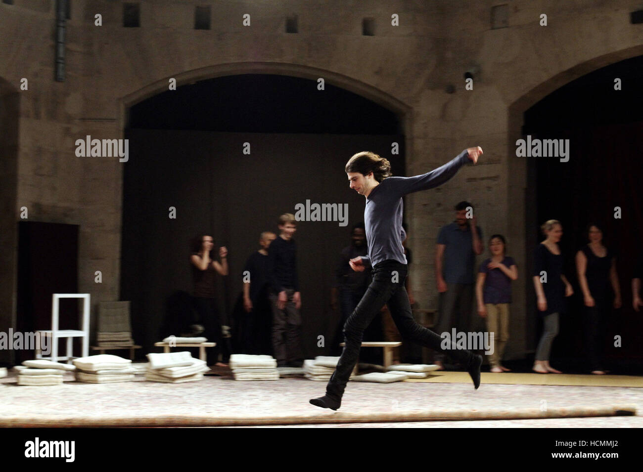 First Run Features THE TIGHTROPE, Micha Lescot, 2012. ph: Daniel Bardou/©First Run ...