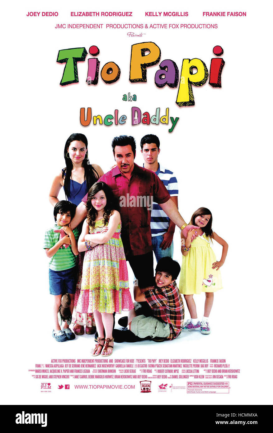 TIO PAPI, US poster art, back, from left: Gabriella Fanuele, Joey Dedio ...