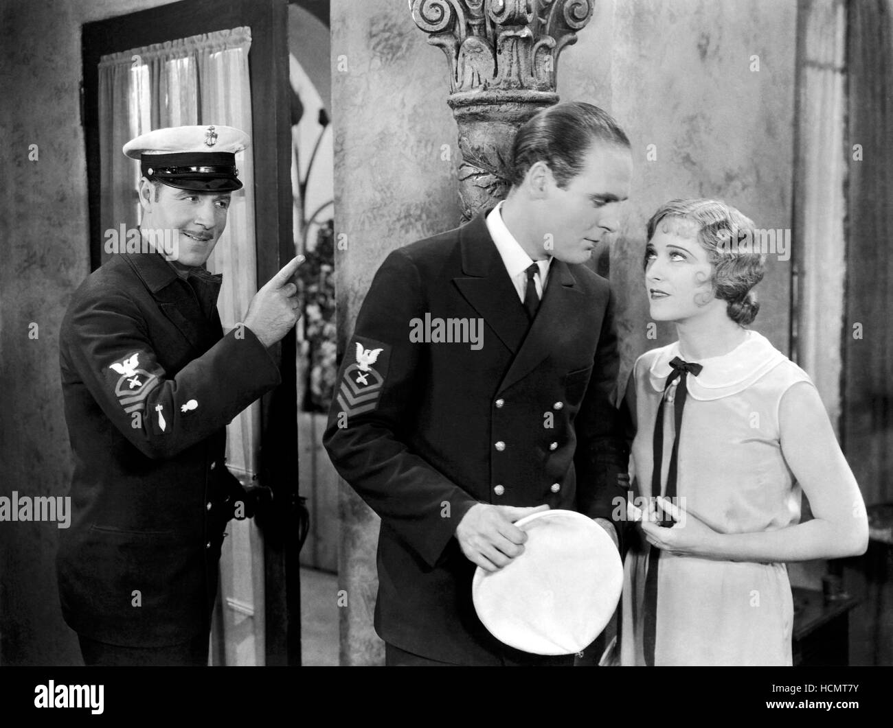Submarine Jack Holt Ralph Graves Dorothy Revier 1928 Stock Photo