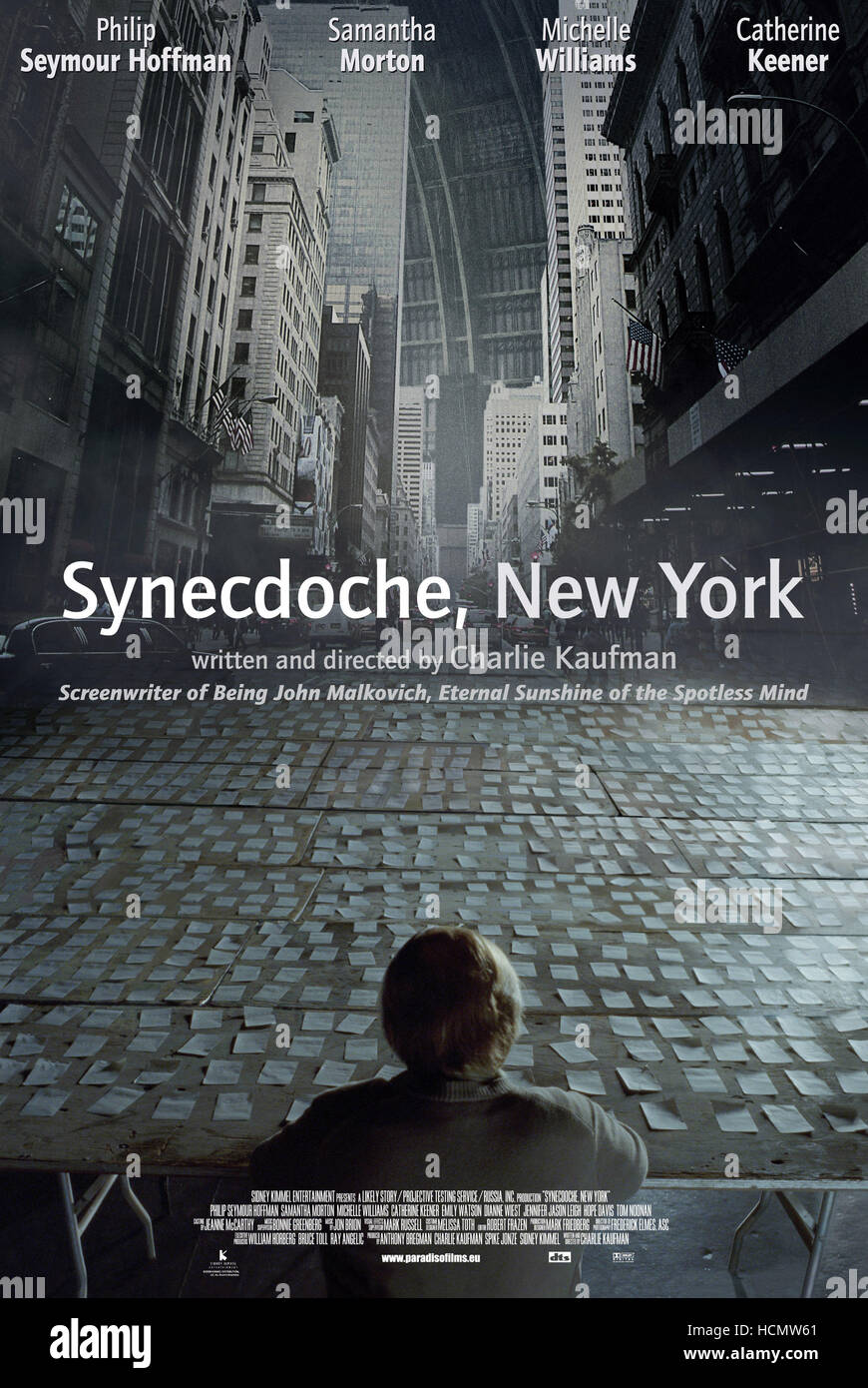 SYNECDOCHE, NEW YORK, Dutch poster art, Philip Seymour Hoffman, 2008 ©Sony Pictures Classics