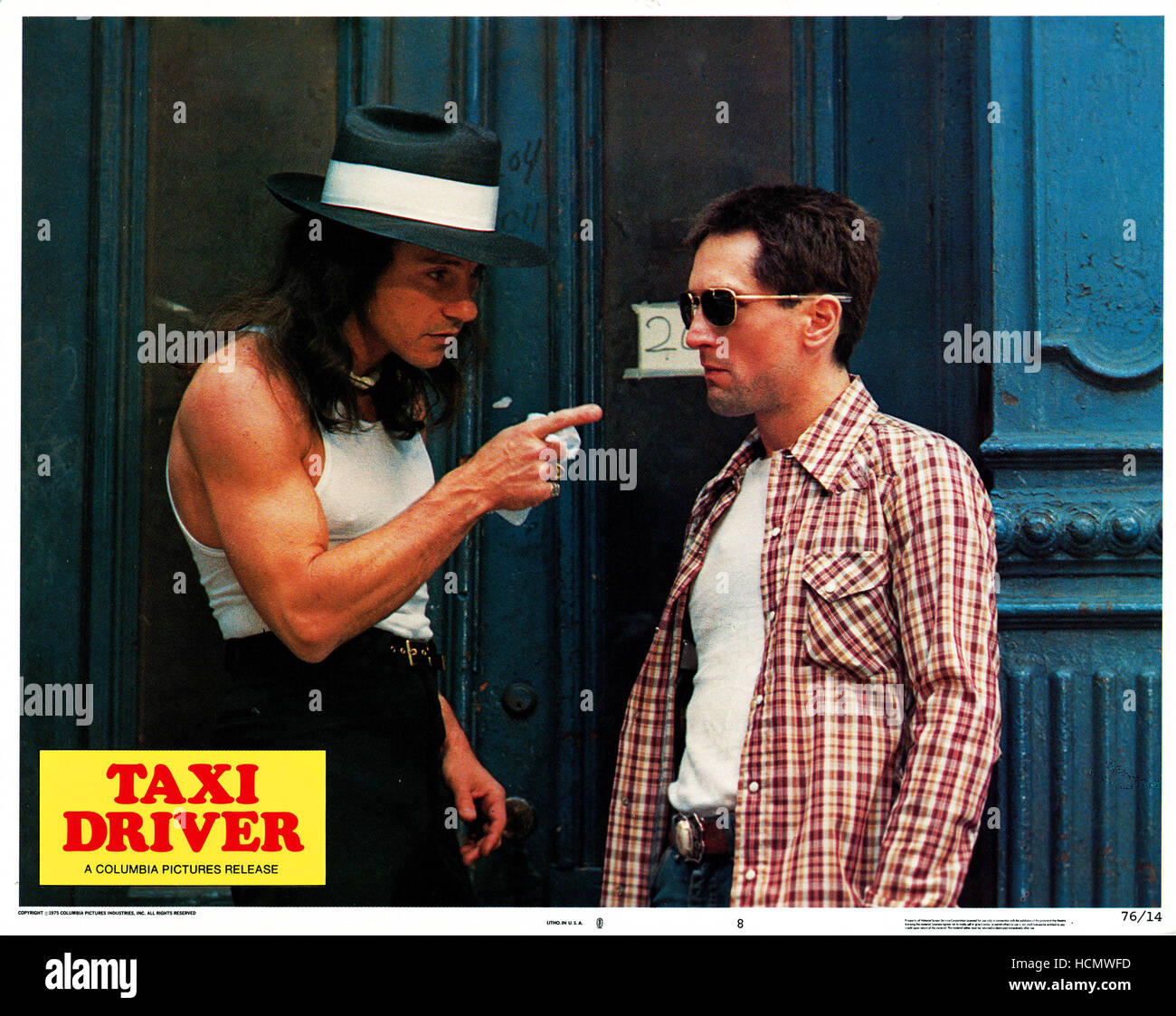 TAXI DRIVER, from left, Harvey Keitel, Robert De Niro, 1976 Stock Photo ...