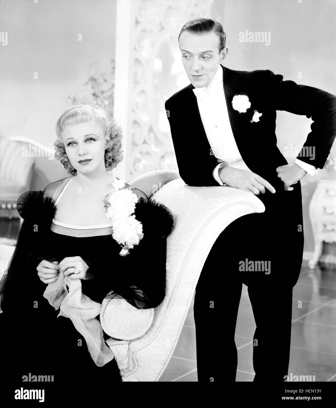 TOP HAT, Ginger Rogers, Fred Astaire, 1935 Stock Photo Alamy