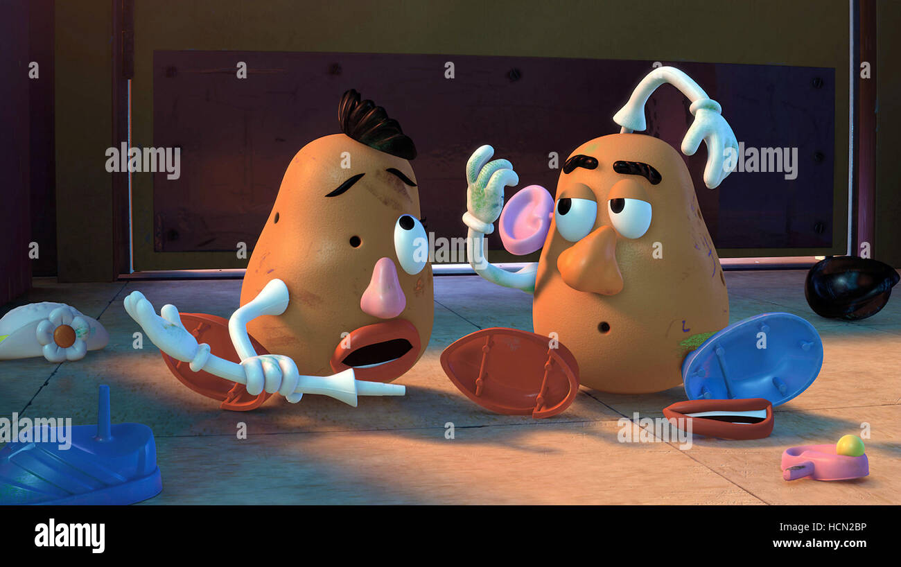 TOY STORY 3 From Left Mr Potato Head voice Don Rickles Mrs 