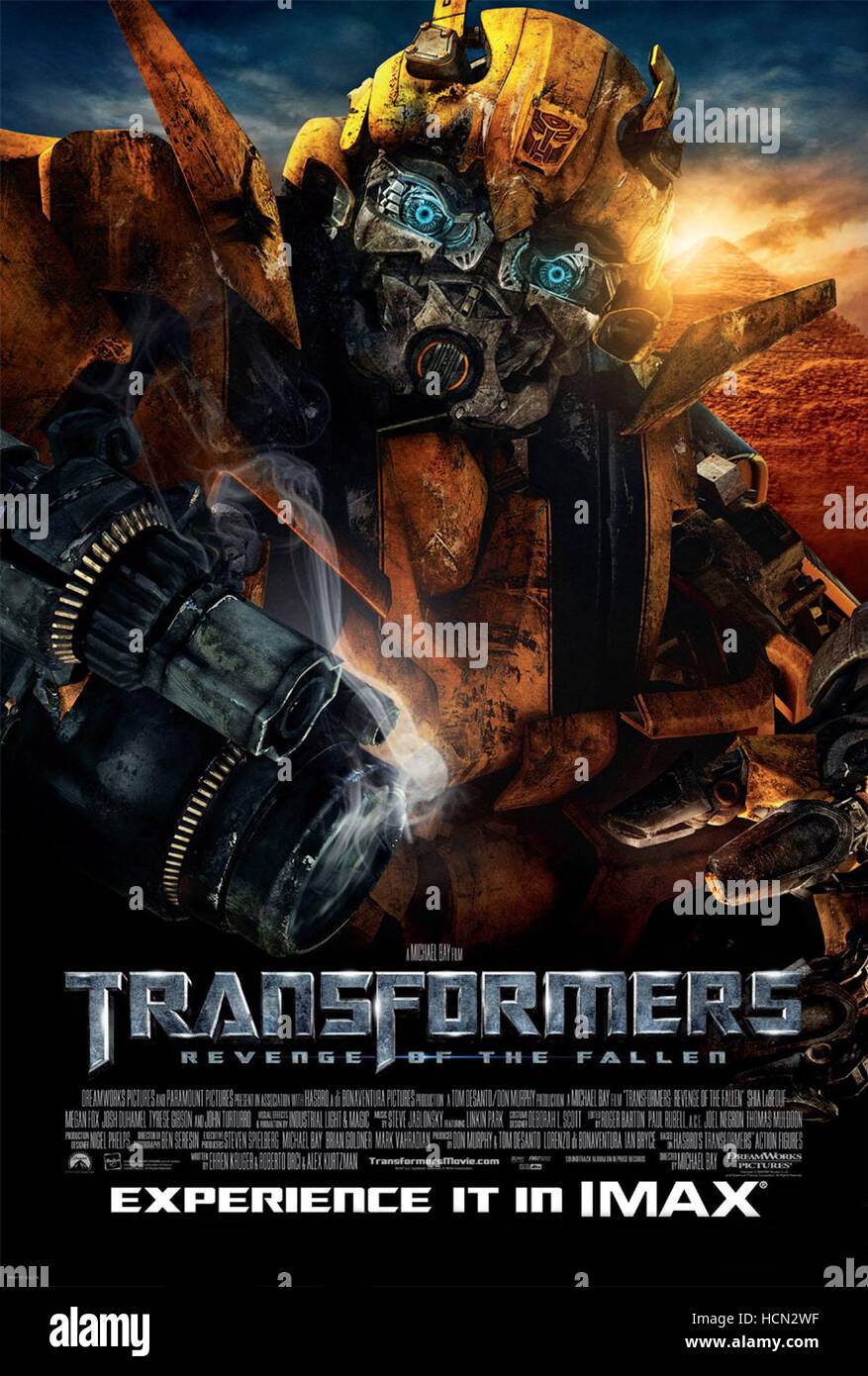 TRANSFORMERS REVENGE OF THE FALLEN, Bumblebee, 2009. ©Paramount
