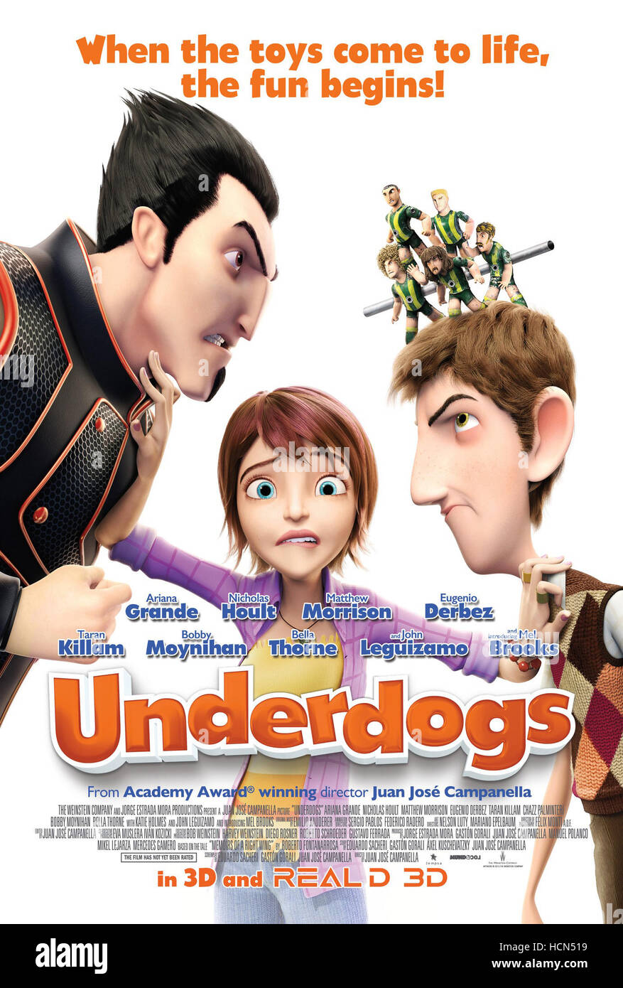 UNDERDOGS, (aka METEGOL, aka FOOSBALL), US poster art, 2013