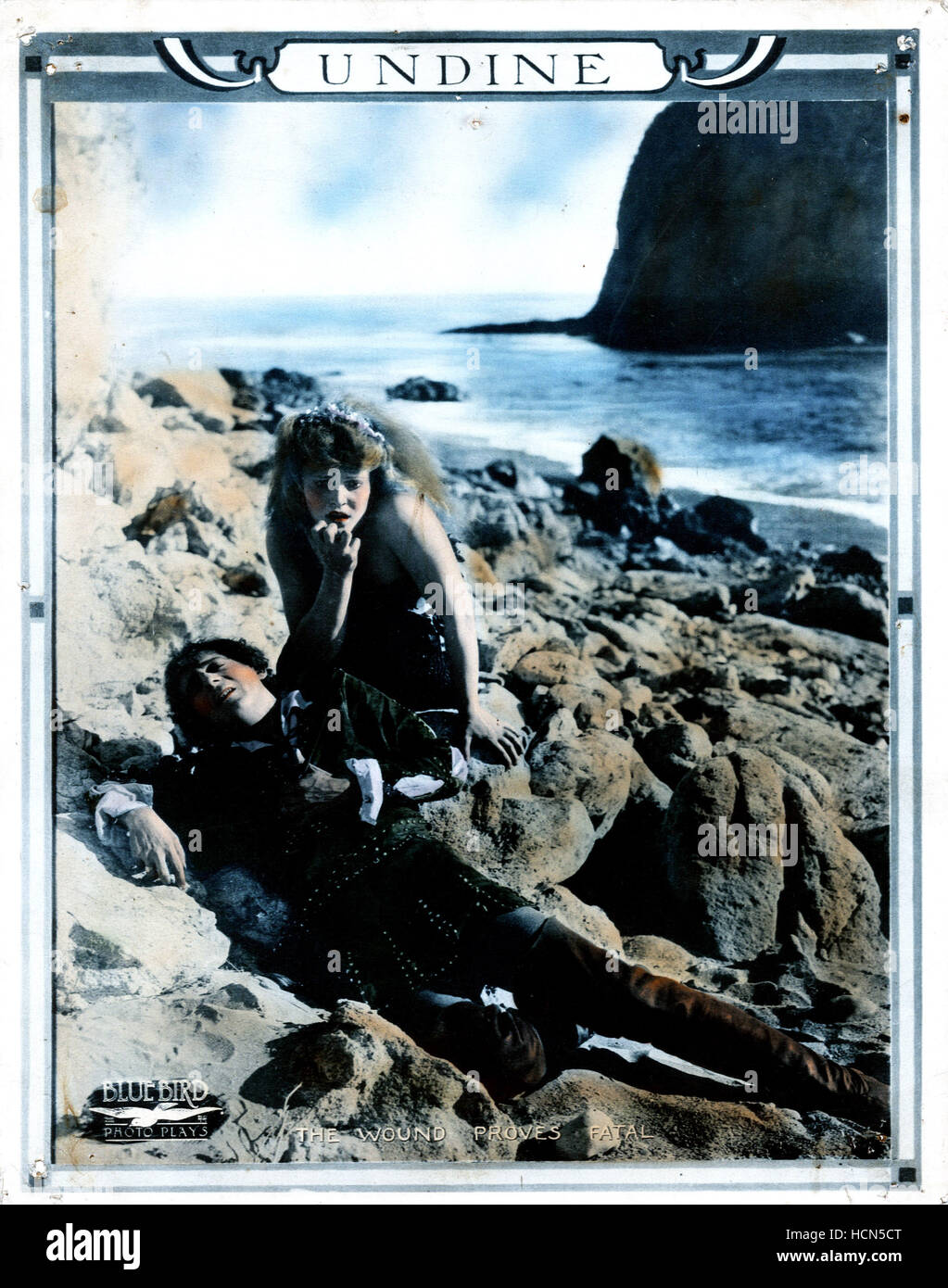 UNDINE, from left, Douglas Gerrard, Ida Schnall, 1916 Stock Photo - Alamy