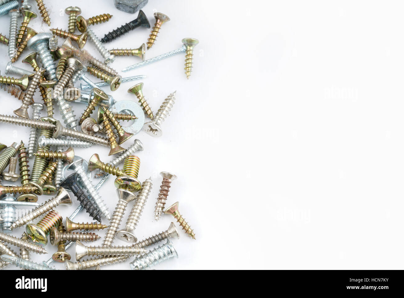 Skrew Screw with close up view Stock Photo - Alamy