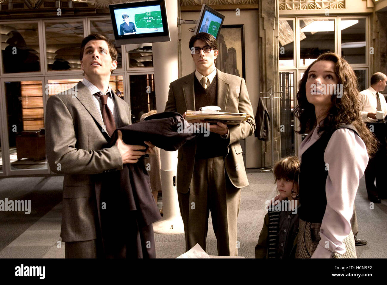 SUPERMAN RETURNS, James Marsden, Brandon Routh, Tristan Leabu, Kate
