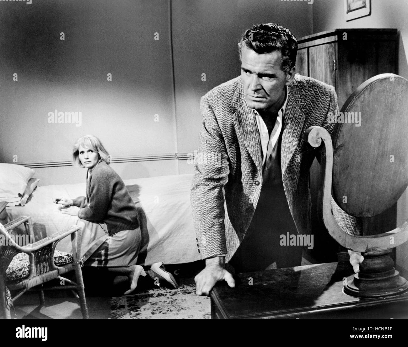 36 HOURS, from left, Eva Marie Saint, James Garner, 1965 Stock Photo ...