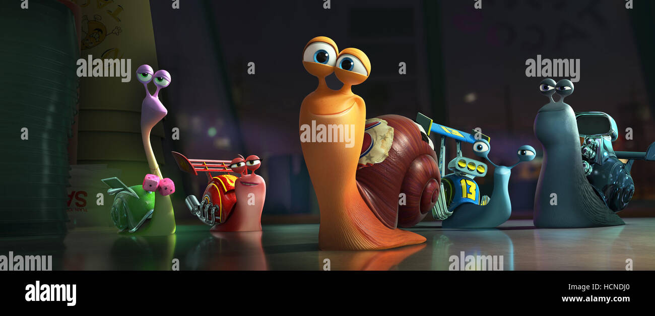 TURBO, Turbo (front, voice Ryan Reynolds), 2013. TM and ©Twentieth