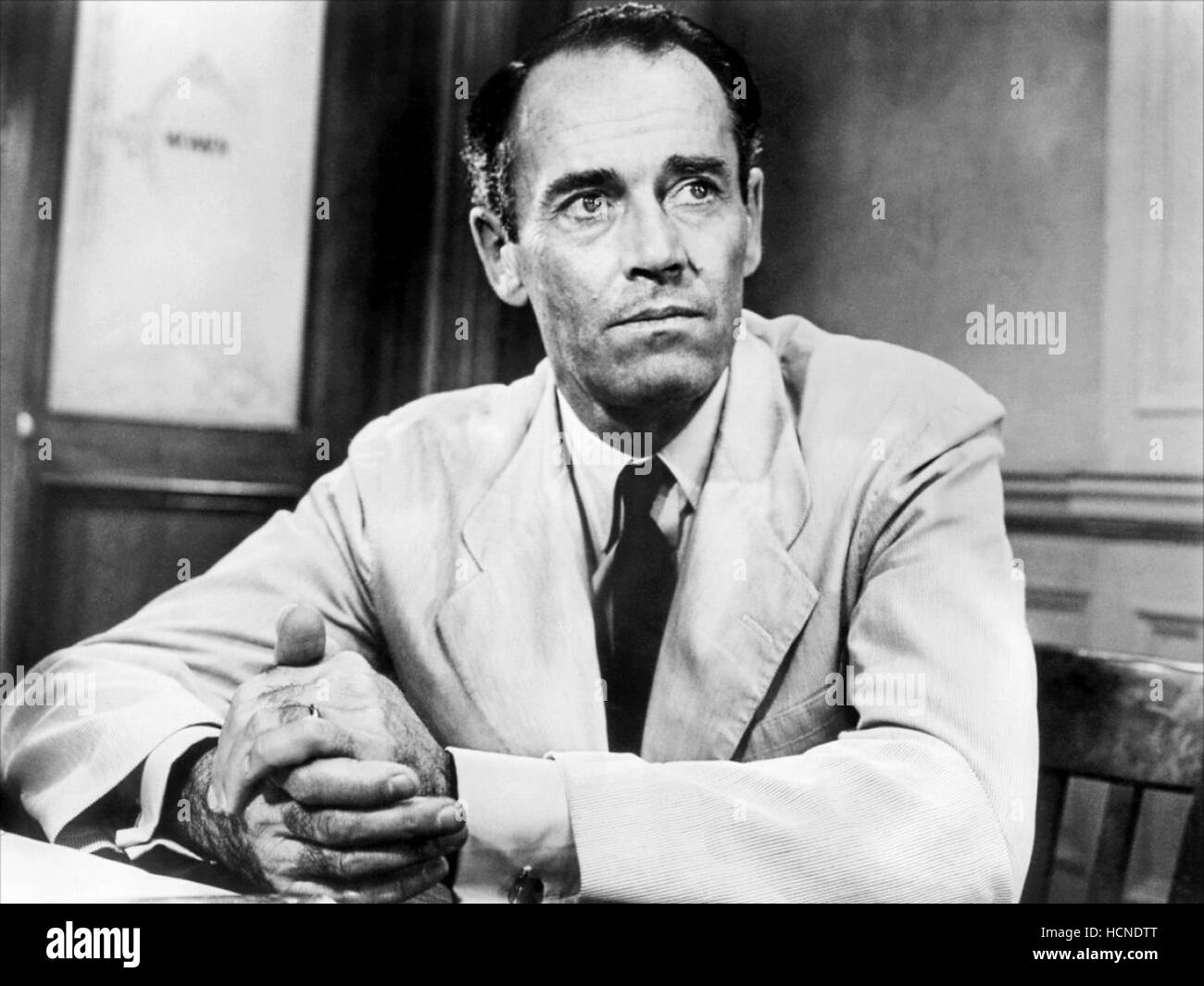 12 ANGRY MEN, (aka TWELVE ANGRY MEN), Henry Fonda, 1957 Stock Photo - Alamy