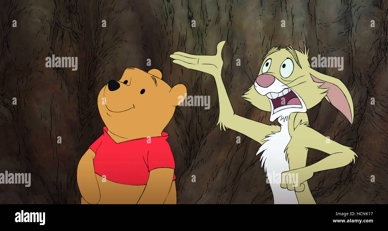 WINNIE THE POOH, l-r: Winnie the Pooh, Rabbit, 2011, ©Walt Disney Pictures/courtesy Everett Collection Stock Photo