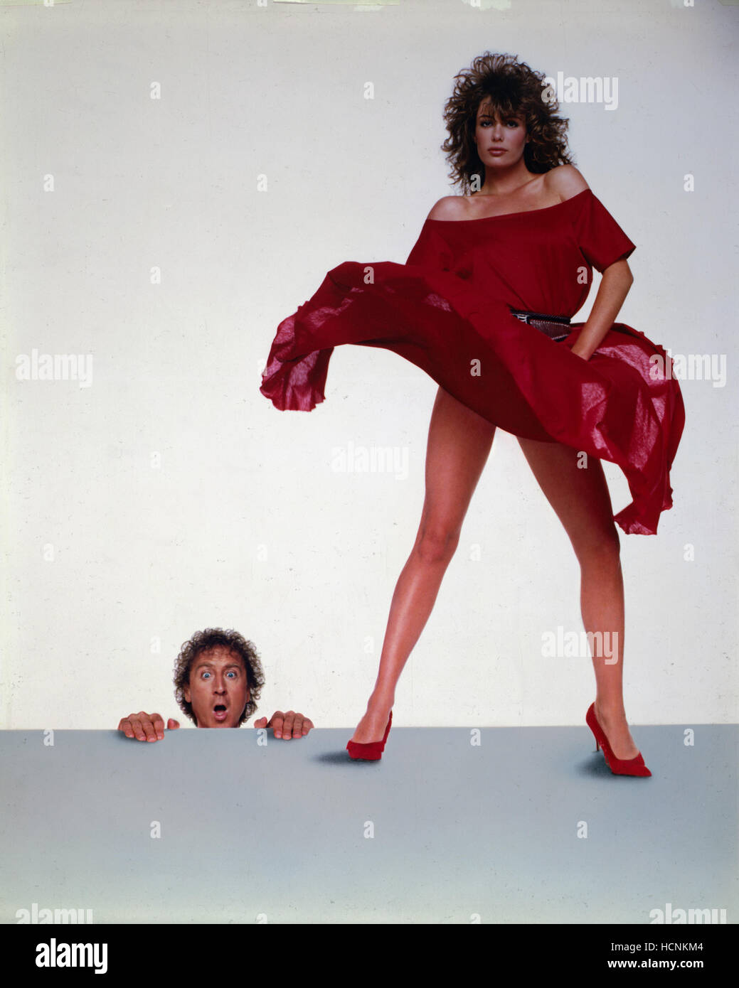 kelly lebrock red dress The Woman in Red (1984)