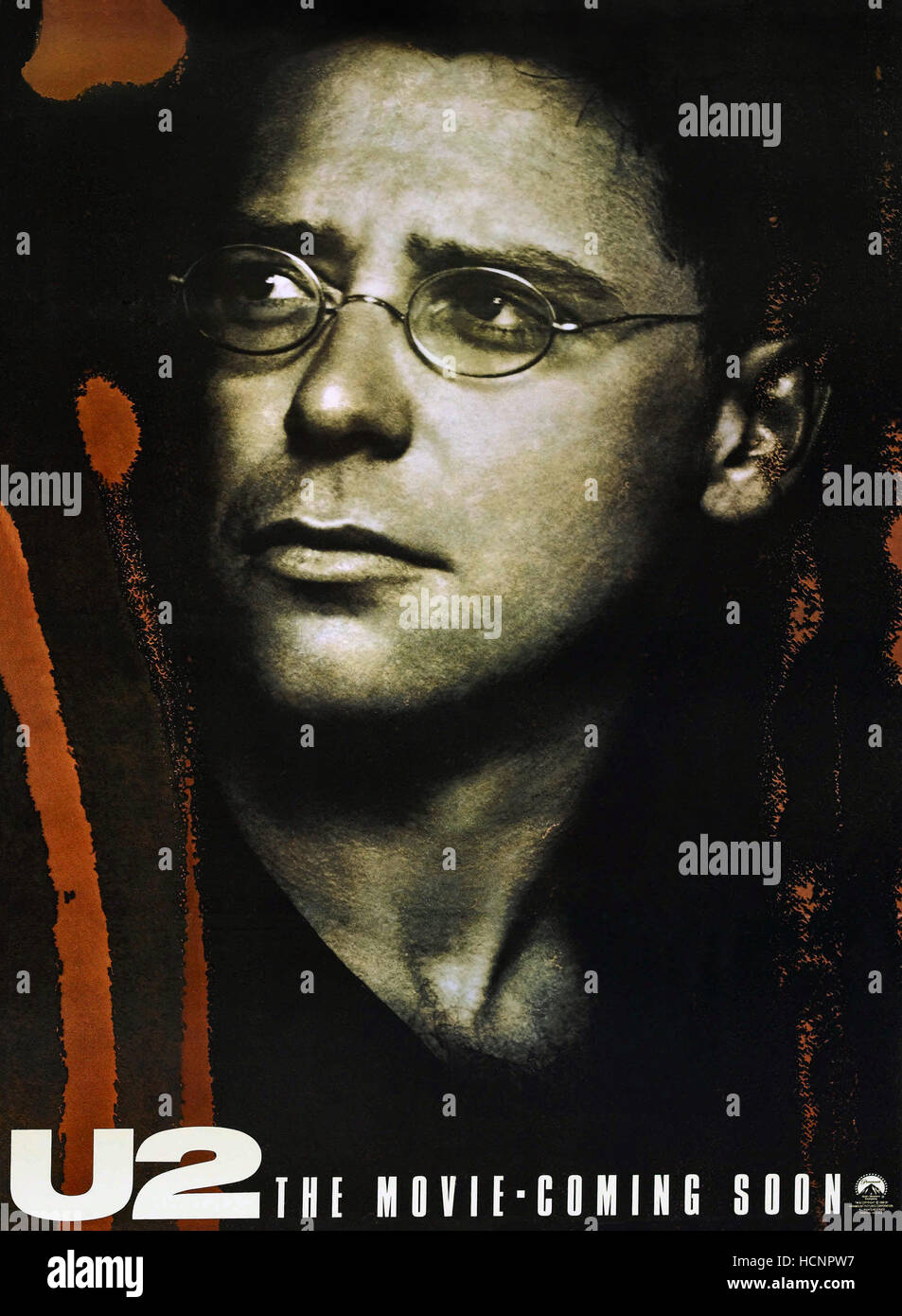 U2 RATTLE AND HUM, US advance poster, Adam Clayton, 1989. ©Paramount