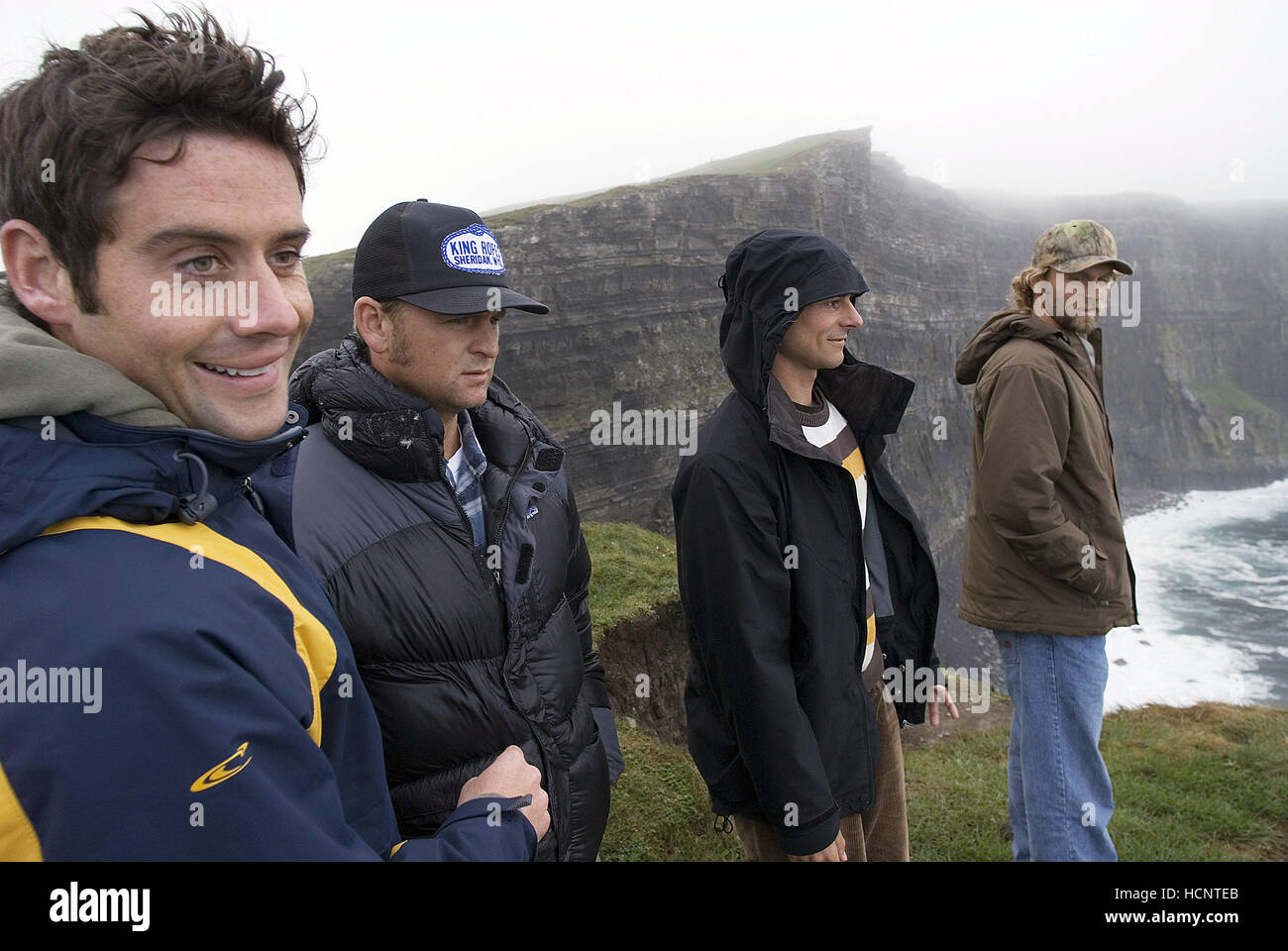 WAVERIDERS, from left: Richard Fitzgerald, Chris Malloy, Gabe Davies ...
