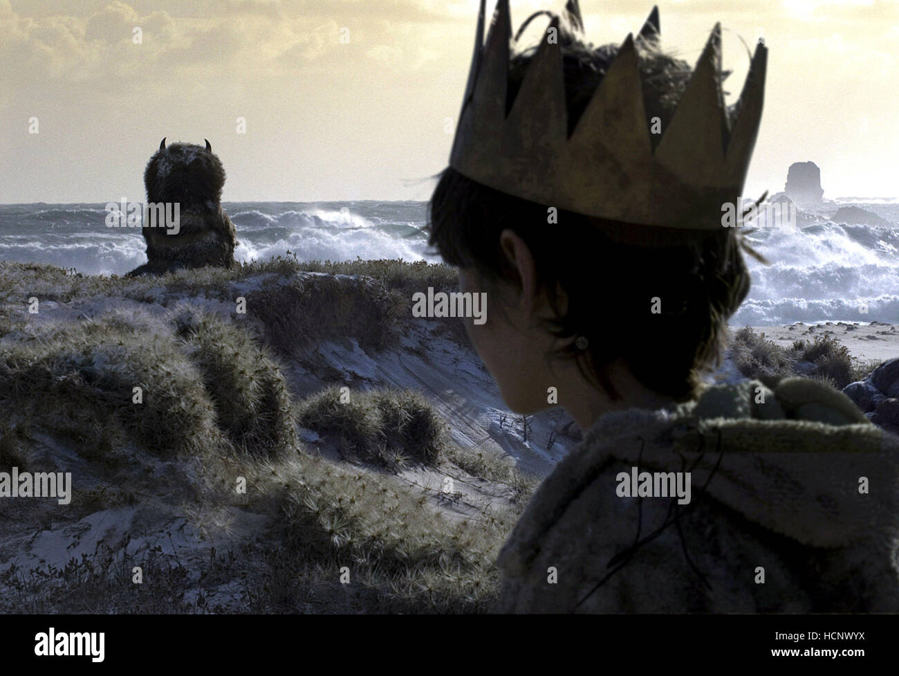 WHERE THE WILD THINGS ARE, from left; Carol (voice James Gandolfini