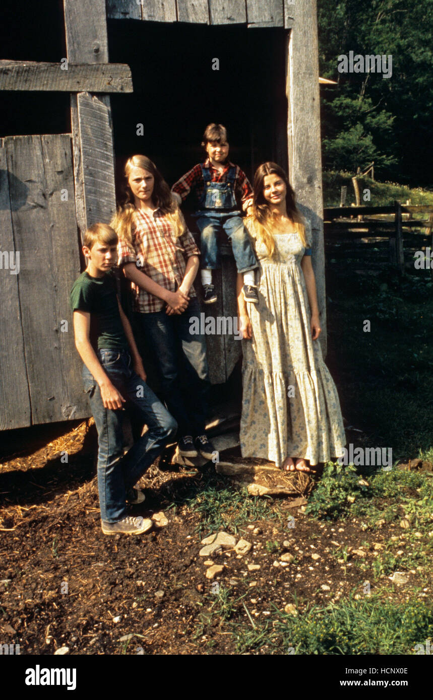 WHERE THE LILIES BLOOM, from left Matthew Burrill, Julie Gholson
