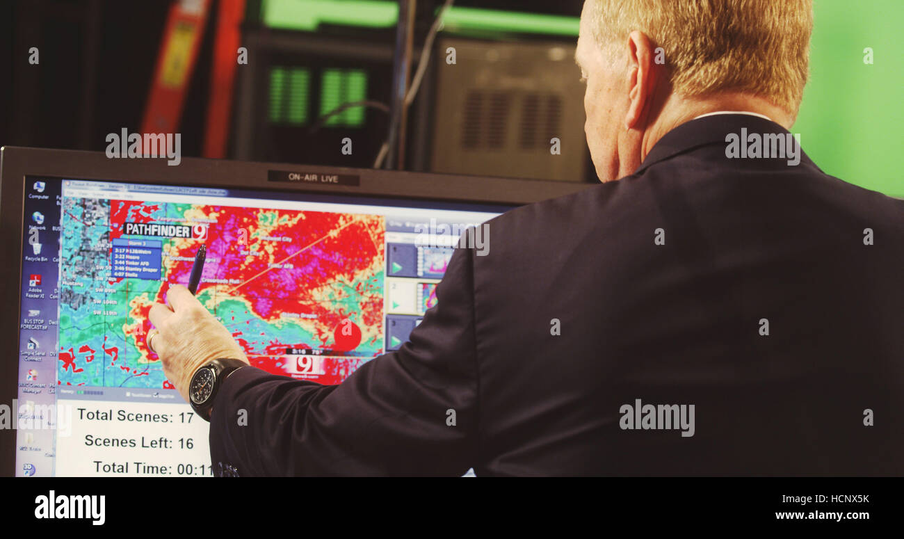 WHERE WAS GOD?, television meteorologist Gary England, 2014 Stock Photo