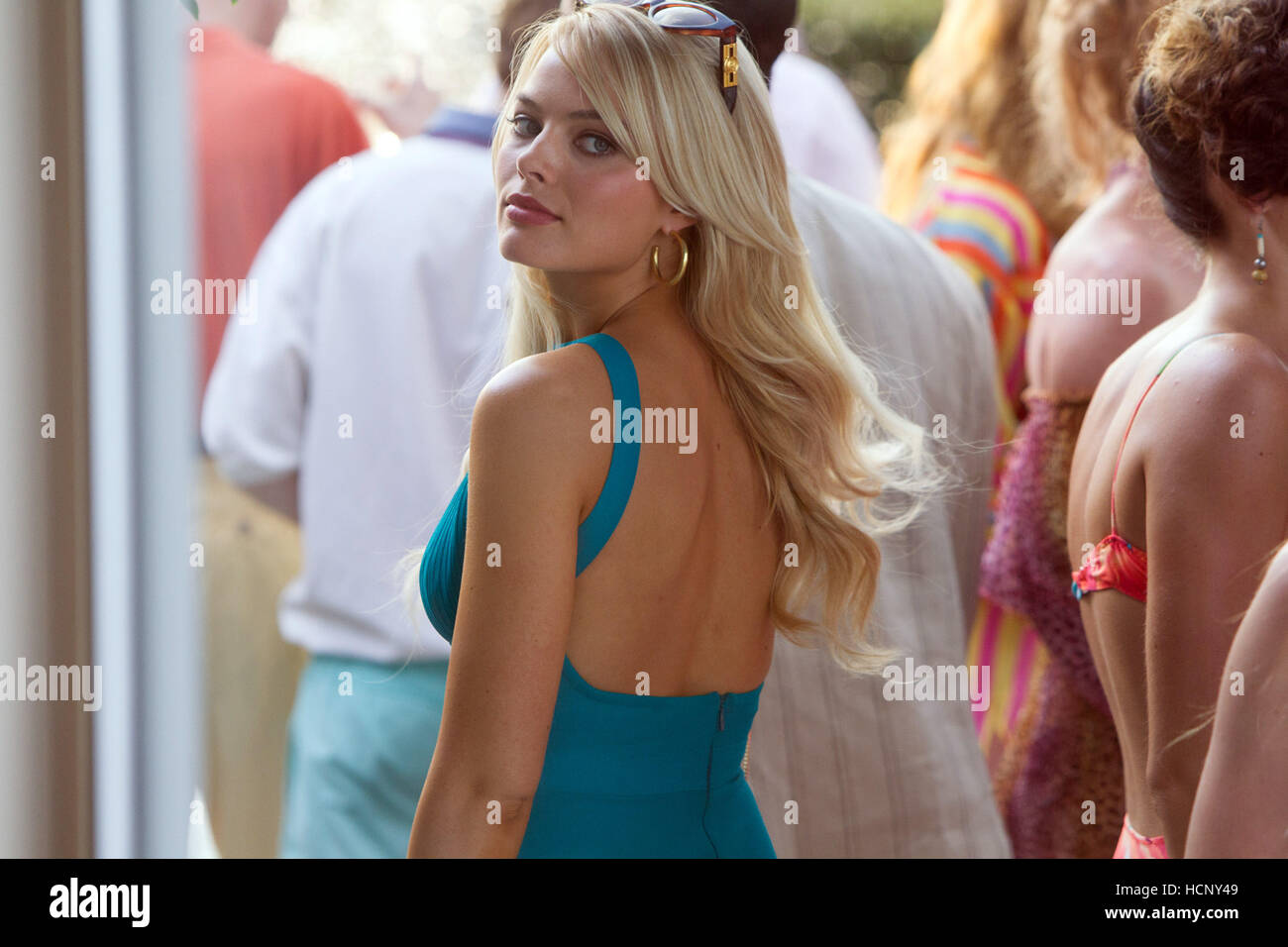 THE WOLF OF WALL STREET, Margot Robbie, 2013. ph: Mary Cybulski/©Paramount  Pictures/courtesy Everett Collection Stock Photo