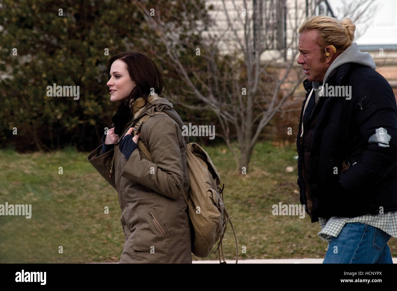 THE WRESTLER, from left: Evan Rachel Wood, Mickey Rourke, 2008. TM and