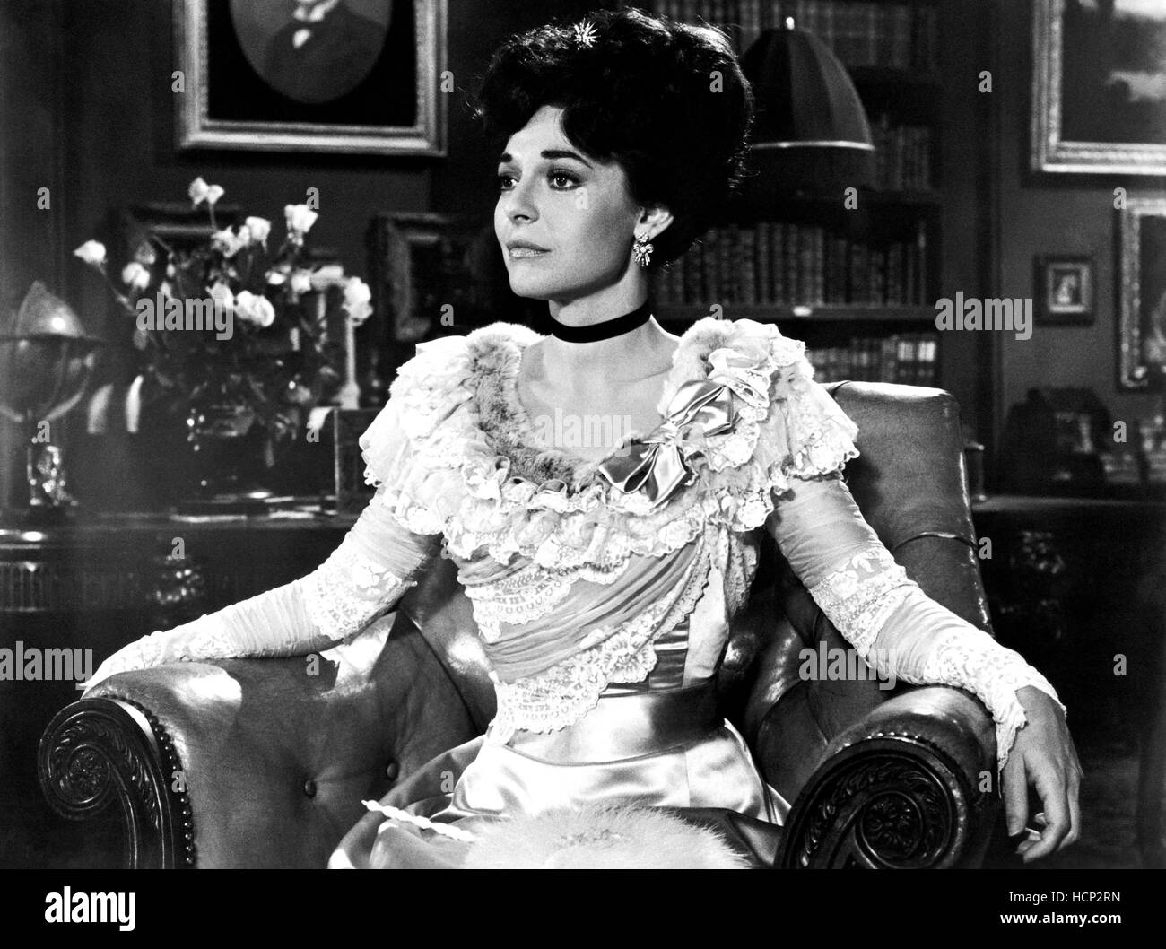 YOUNG WINSTON, Anne Bancroft as Lady Jennie Churchill, 1972 Stock Photo ...