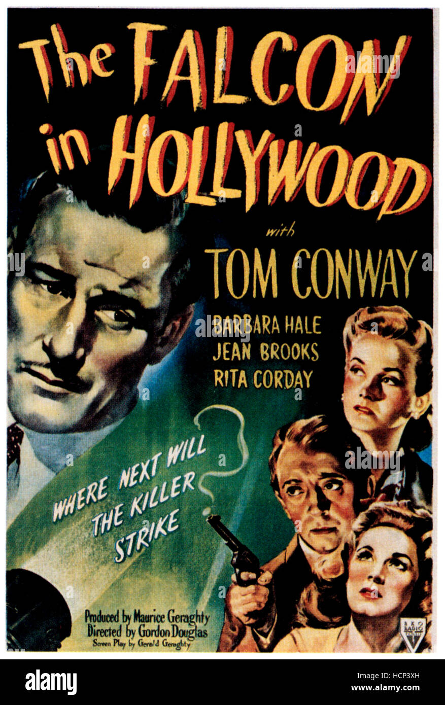 THE FALCON IN HOLLYWOOD, Tom Conway, 1944 Stock Photo - Alamy