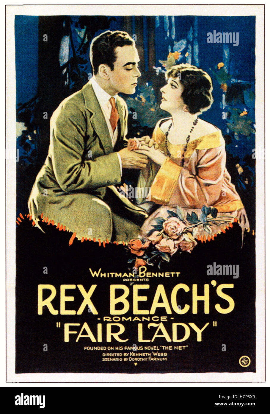 FAIR LADY, from left Thurston Hall, Betty Blythe, 1922 Stock Photo Alamy