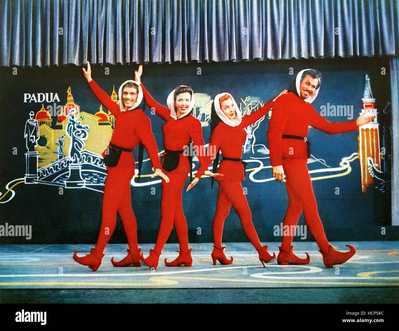 KISS ME KATE, Tommy Rall, Ann Miller, Kathryn Grayson, Howard Keel ...