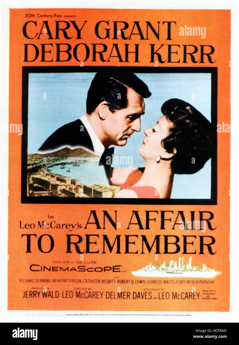 AN AFFAIR TO REMEMBER, from left Cary Grant, Deborah Kerr