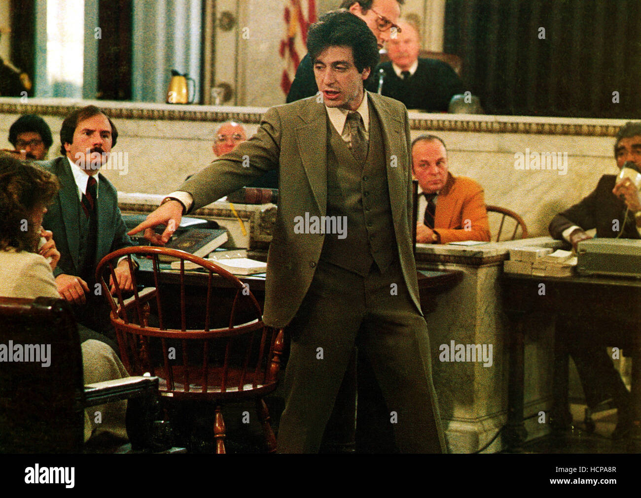 ...AND JUSTICE FOR ALL, Al Pacino, Craig T. Nelson, Jack Warden, 1979 Stock Photo Alamy
