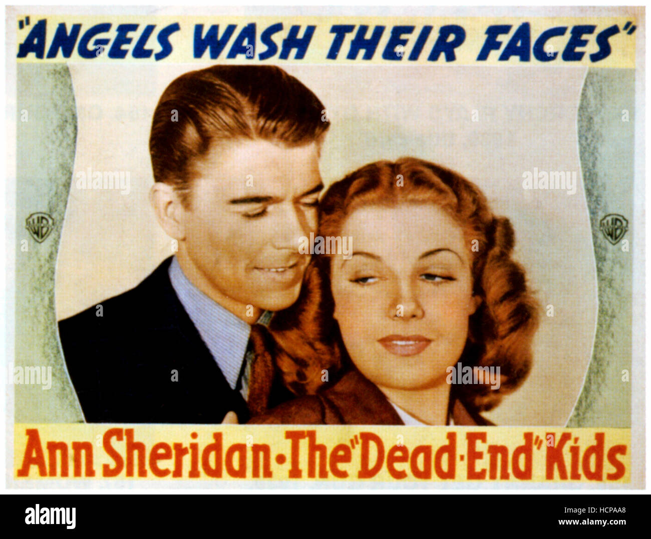 ANGELS WASH THEIR FACES, from left Ronald Reagan, Ann Sheridan, 1939