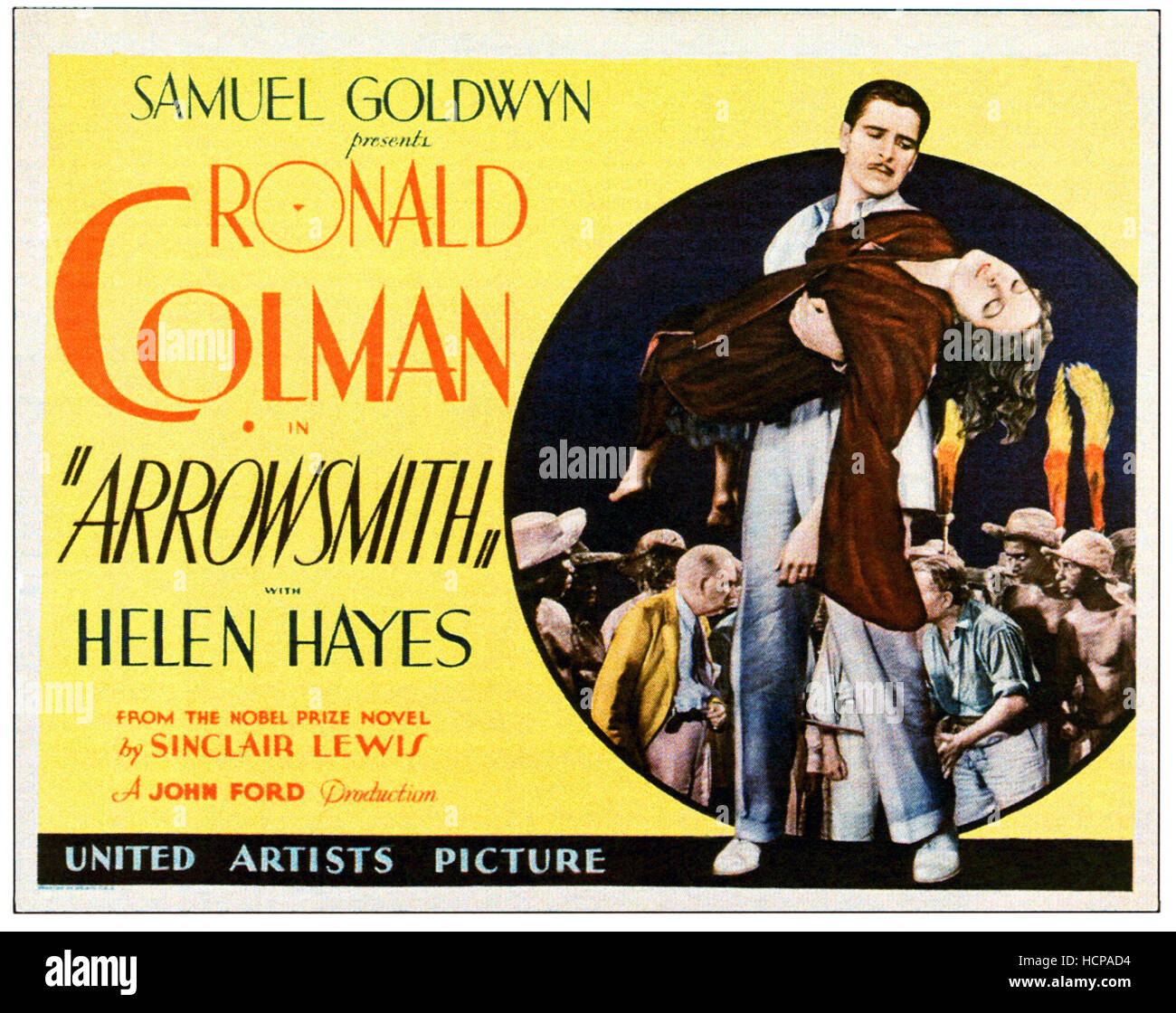 ARROWSMITH, Ronald Colman, Helen Hayes, 1931 Stock Photo Alamy