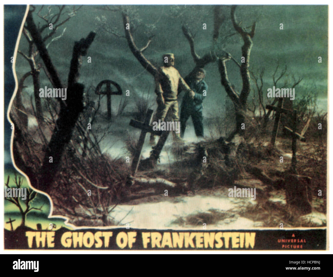 THE GHOST OF FRANKENSTEIN, from left: Lon Chaney Jr., Bela Lugosi, 1942 ...