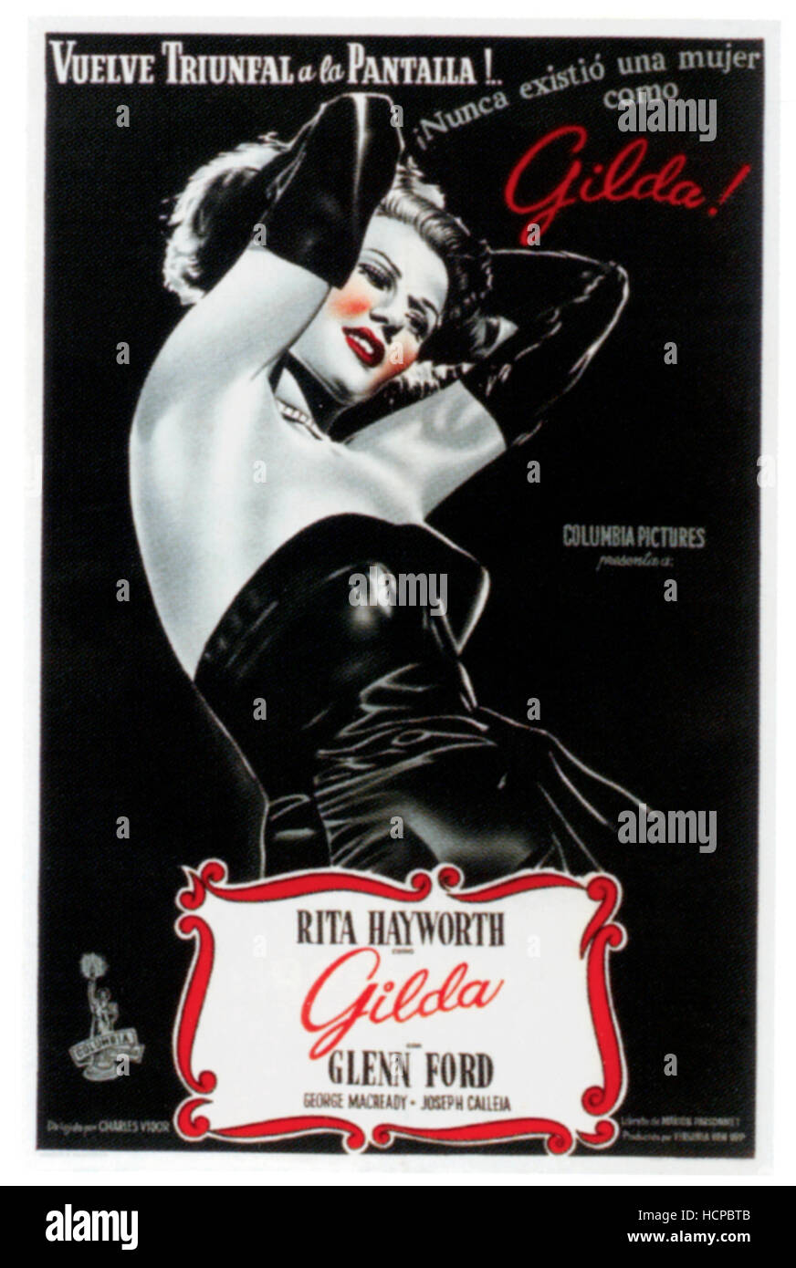 GILDA Rita Hayworth On Argentinean Poster Art 1946 Stock Photo Alamy GILDA Rita Hayworth On Argentinean Poster Art 1946 Stock Photo Alamy