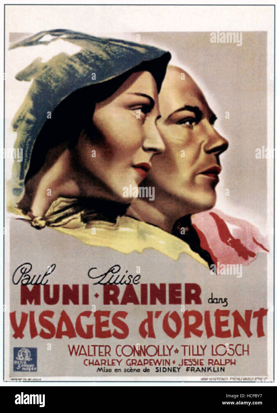 THE GOOD EARTH (aka VISAGES D'ORIENT), from left: Luise Rainer, Paul ...