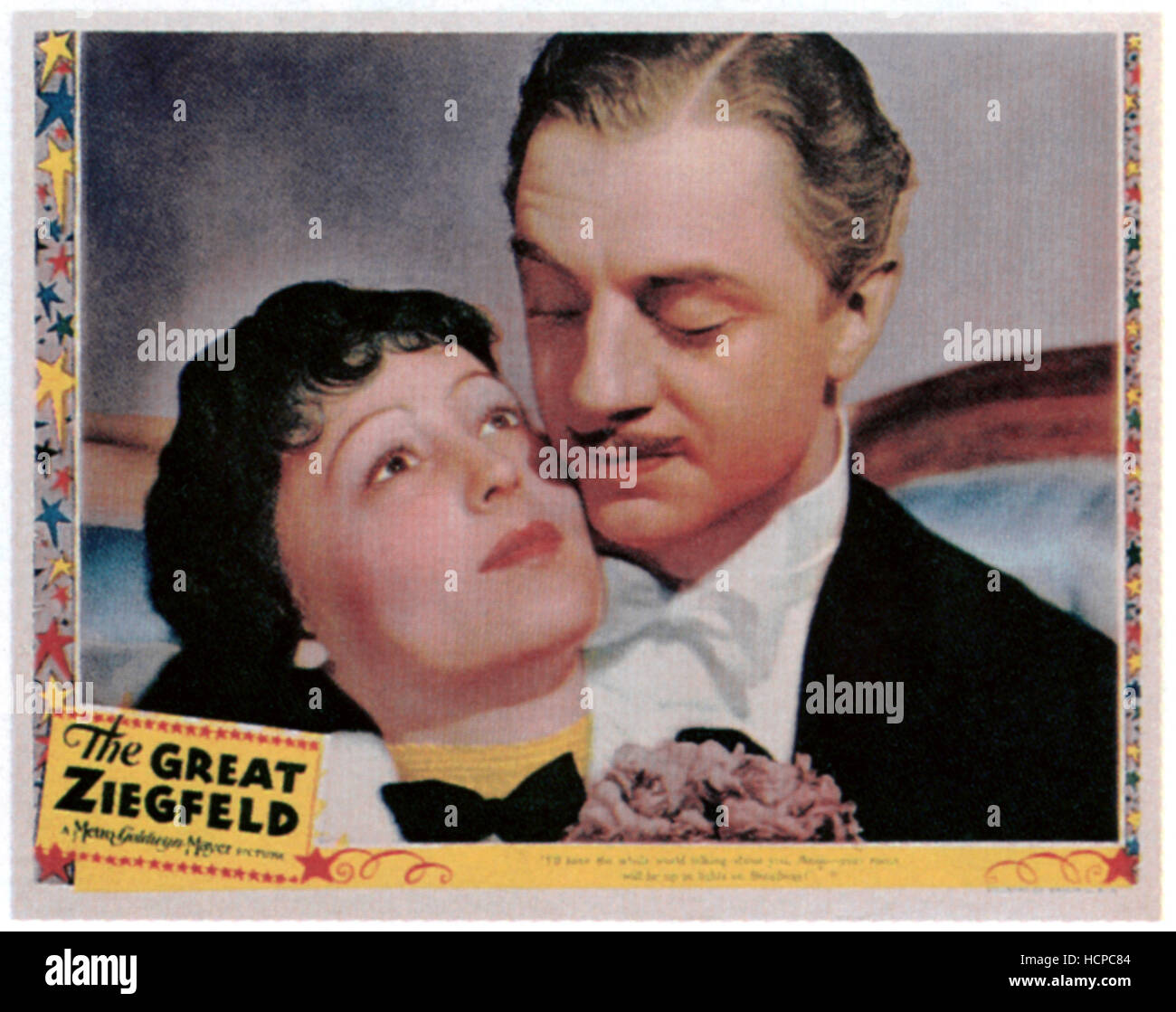 THE GREAT ZIEGFELD, from left: Luise Rainer, William Powell, 1936 Stock ...