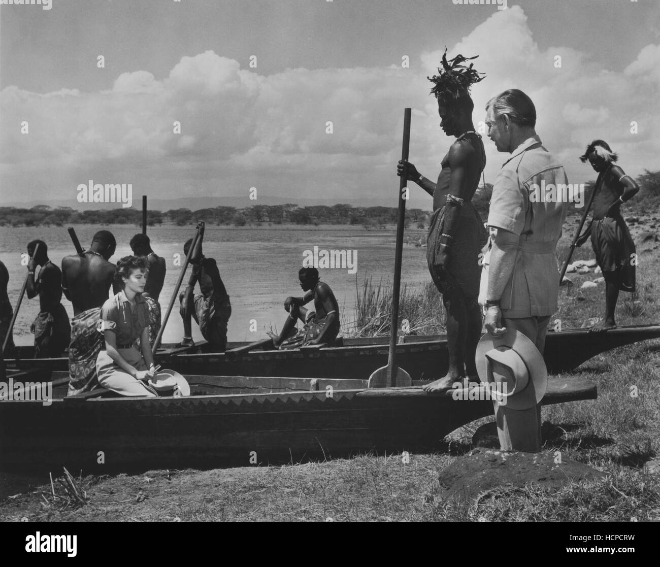 MOGAMBO Ava Gardner Vlark Gable 1953 Stock Photo Alamy
