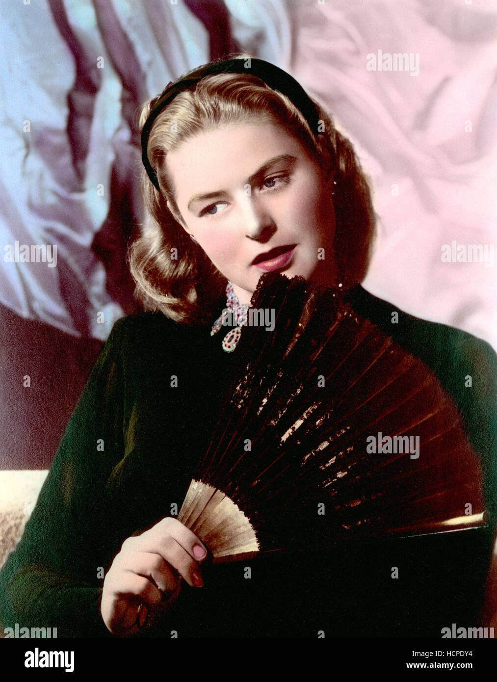 NOTORIOUS, Ingrid Bergman, 1946 Stock Photo