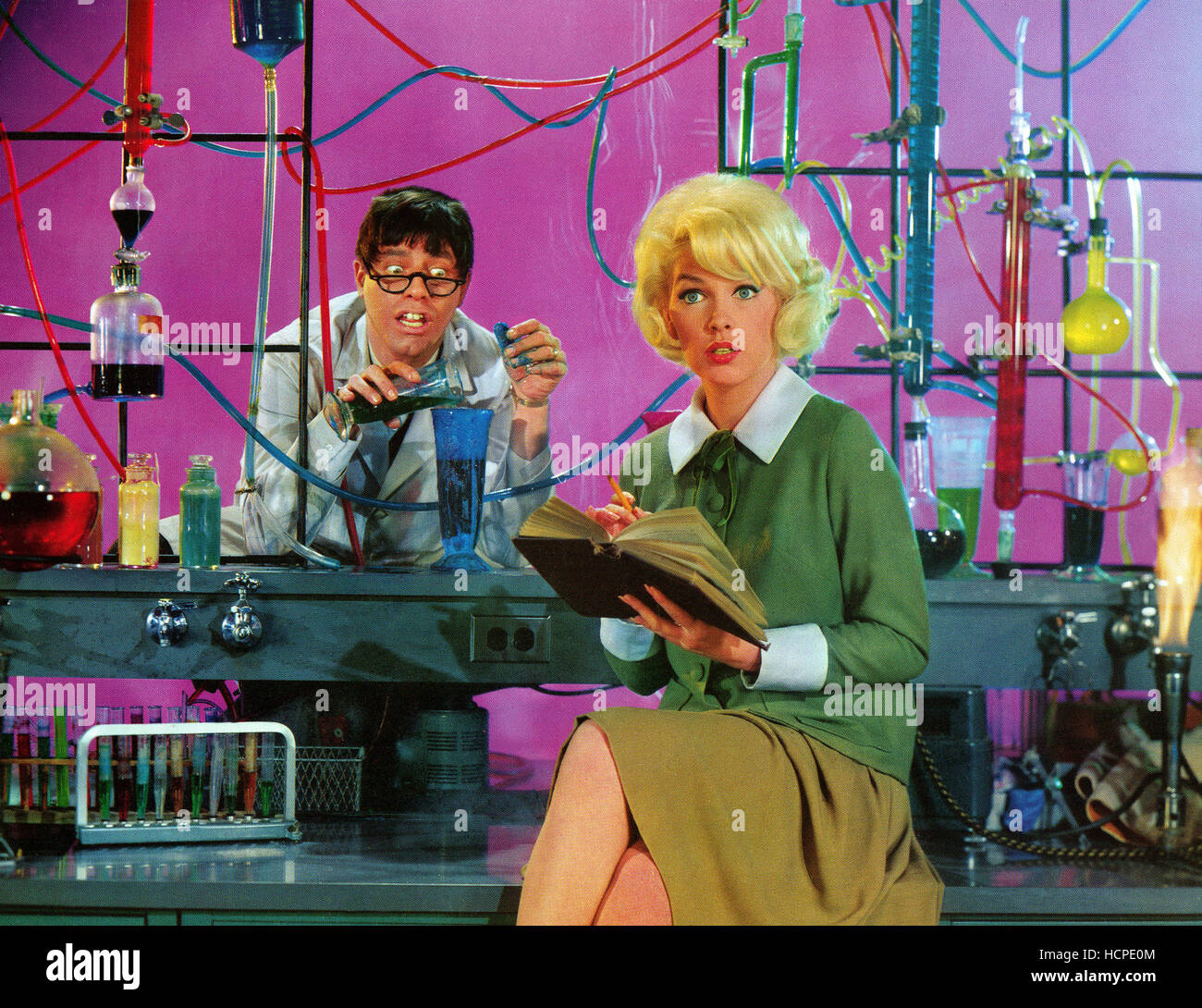 THE NUTTY PROFESSOR, Jerry Lewis, Stella Stevens, 1963 Stock Photo - Alamy