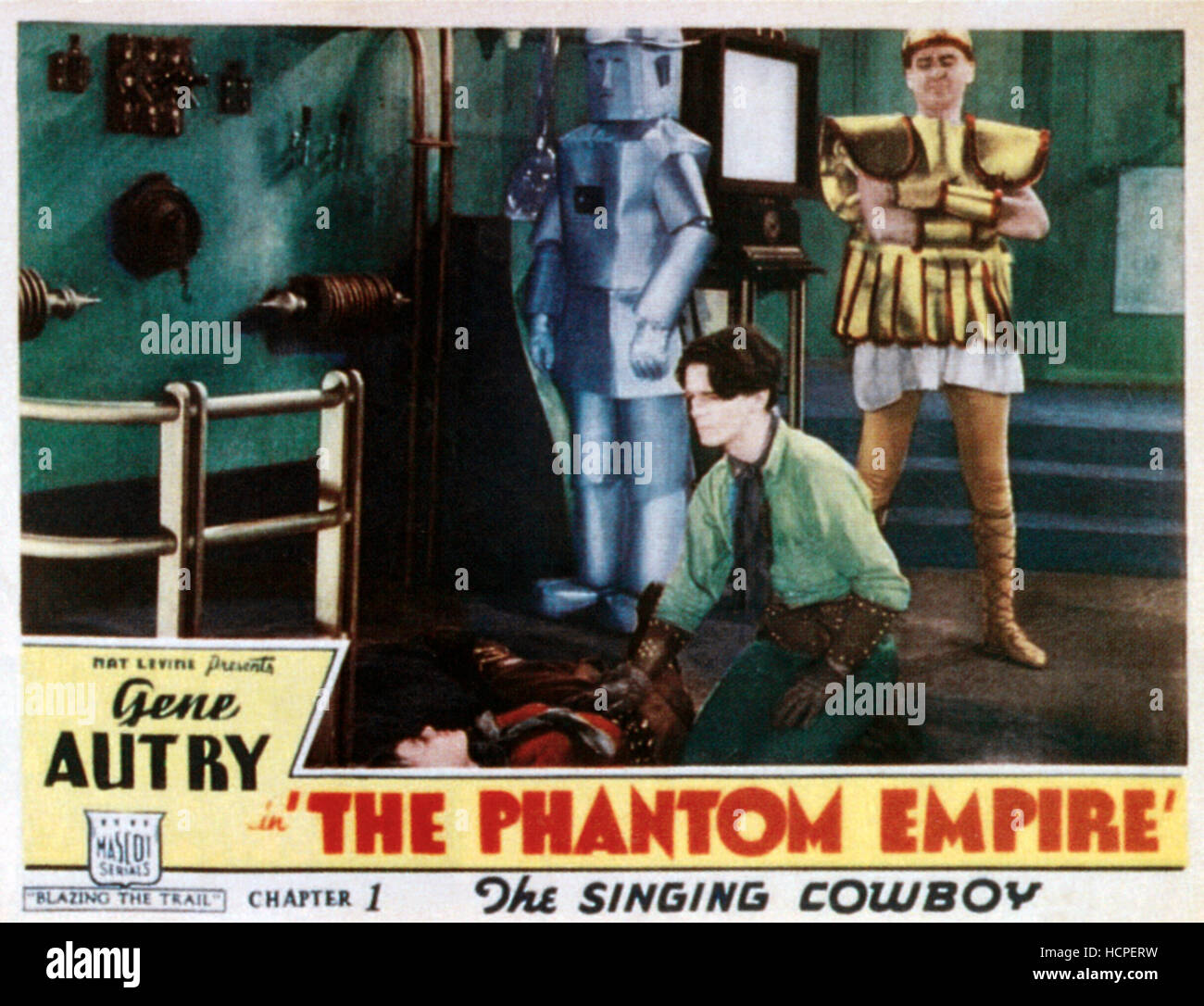 THE PHANTOM EMPIRE, 'Chapter 1: The Singing Cowboy', 1935 Stock Photo ...
