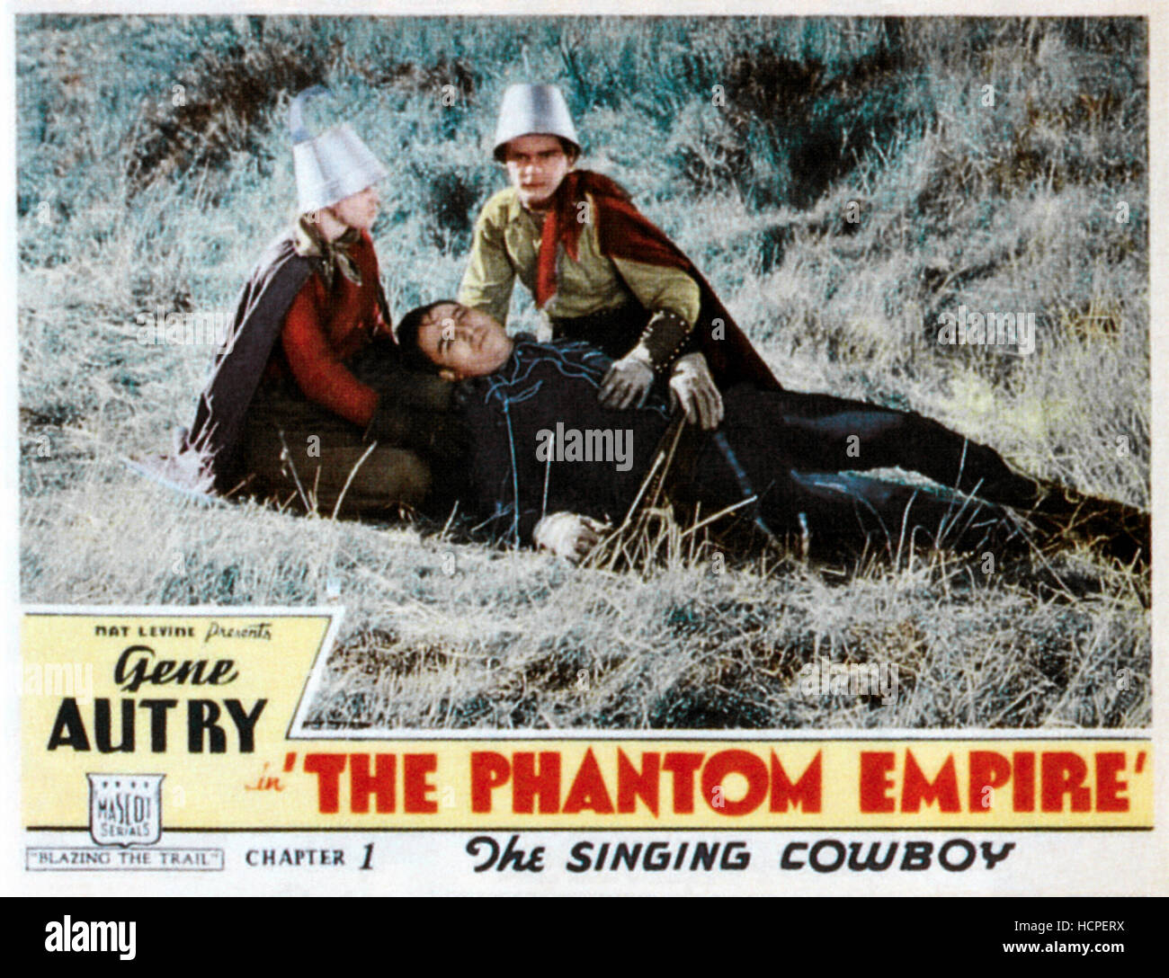 THE PHANTOM EMPIRE, 'Chapter 1: The Singing Cowboy', 1935 Stock Photo ...