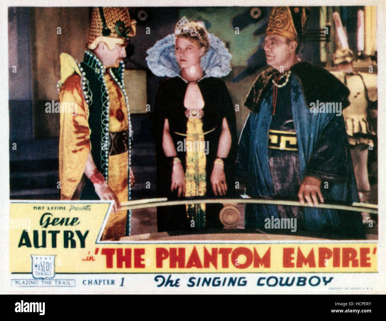 THE PHANTOM EMPIRE, 'Chapter 1: The Singing Cowboy', 1935 Stock Photo ...