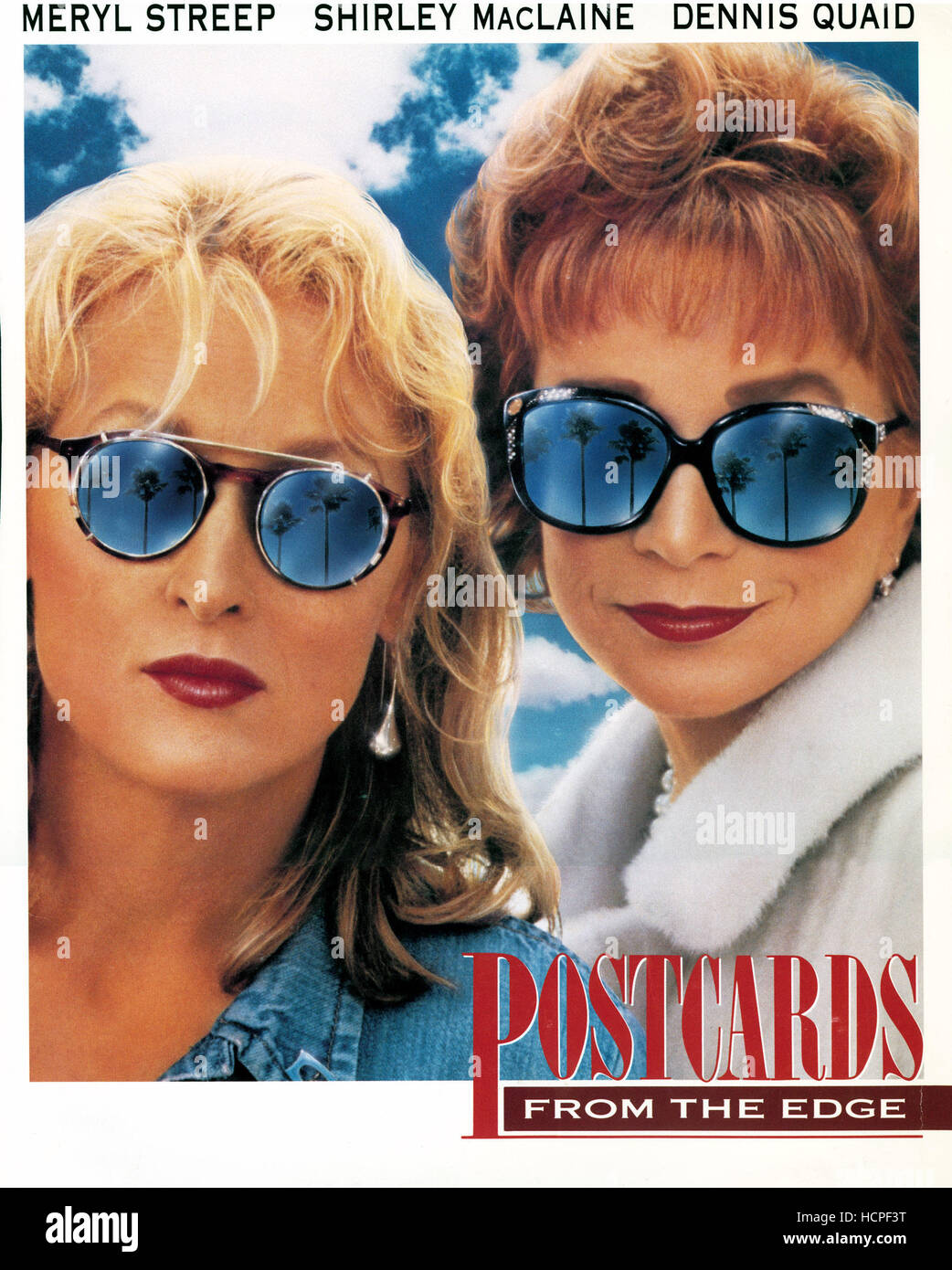 POSTCARDS FROM THE EDGE, Meryl Streep, Shirley MacLaine, 1990, (c