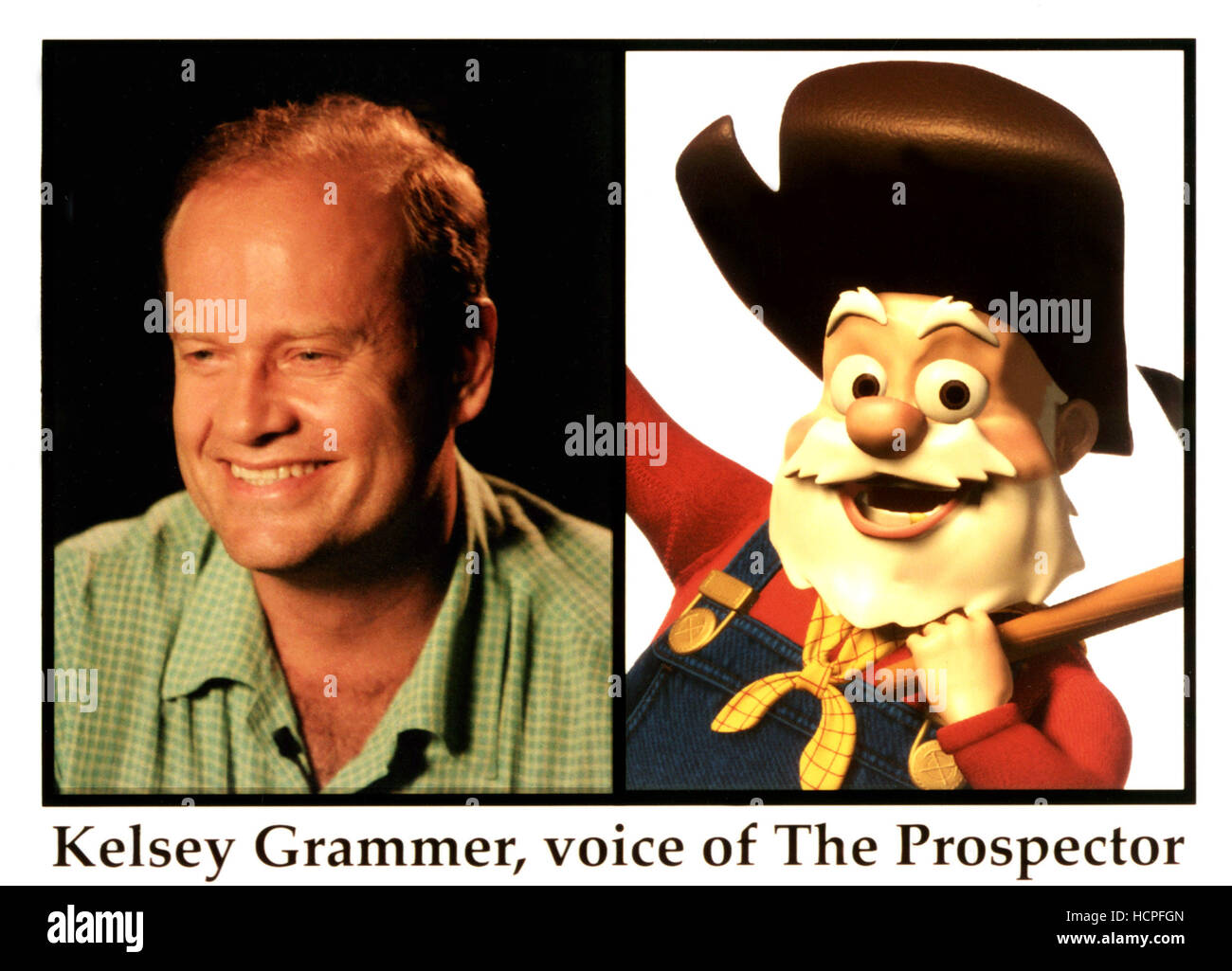 TOY STORY 2, Kelsey Grammer as Pete the Prospector, 1999 Stock Photo
