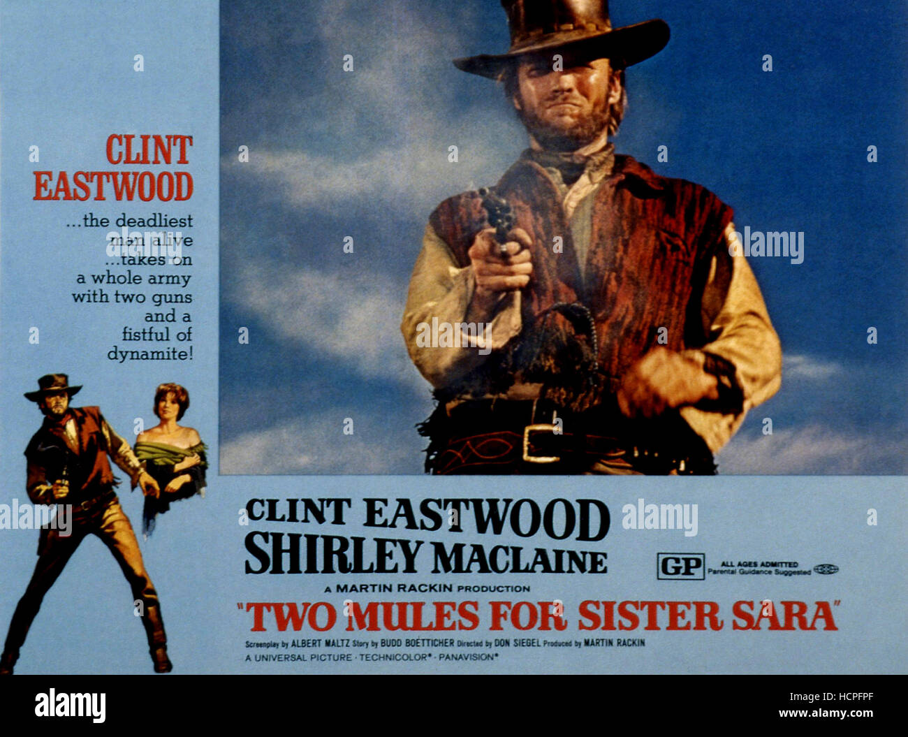 TWO MULES FOR SISTER SARA, Clint Eastwood, 1970 Stock Photo