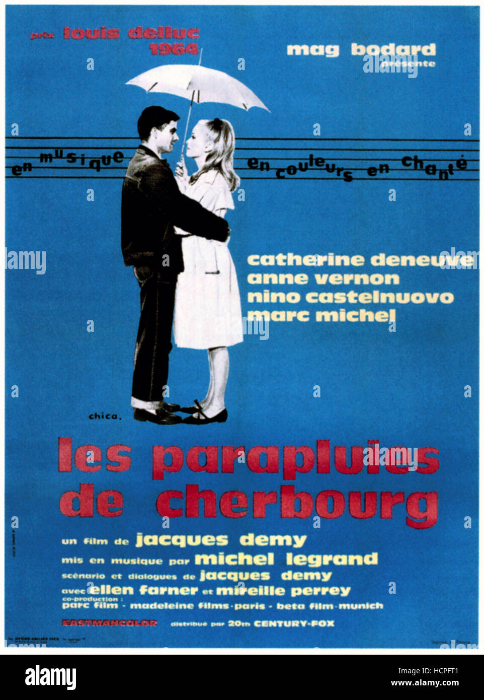 THE UMBRELLAS OF CHERBOURG, (aka LES PARAPLUIES DE CHERBOURG), Nino Castelnuovo, Catherine