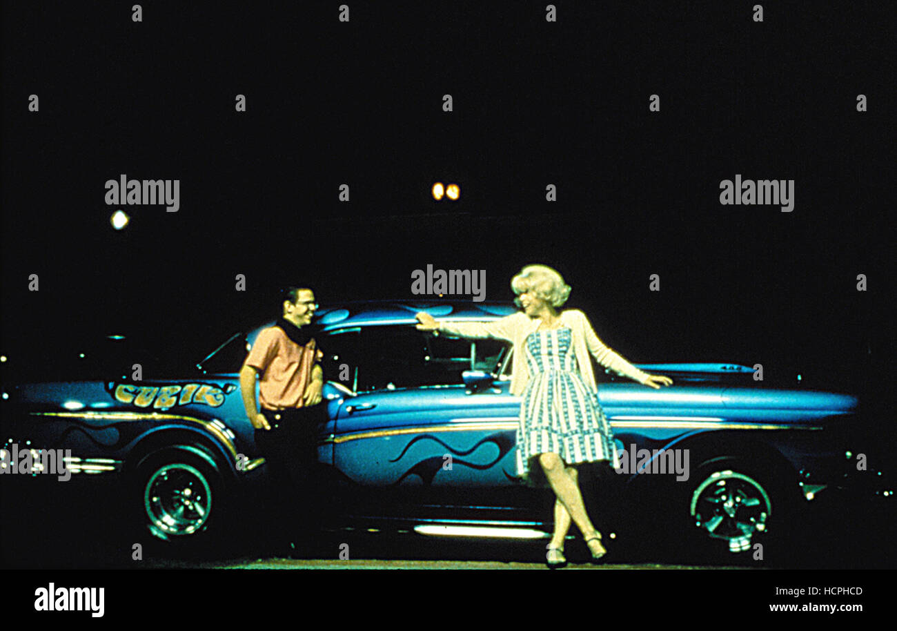 AMERICAN GRAFFITI, Charles Martin Smith, Candy Clark, 1973 Stock Photo