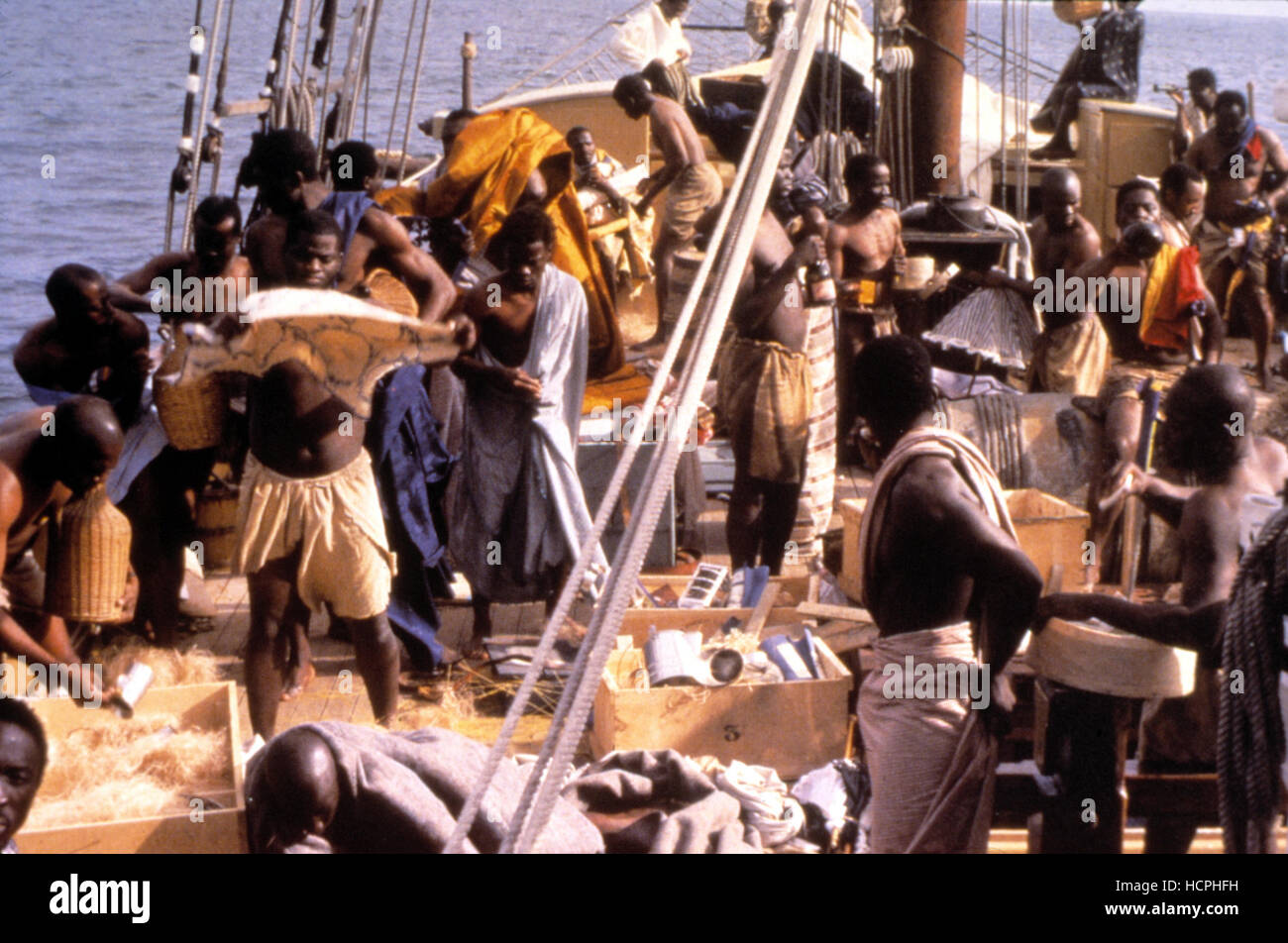 AMISTAD, 1997, Slaves take over the ship. DreamWorks SKG/Courtesy Everett Collection Stock Photo
