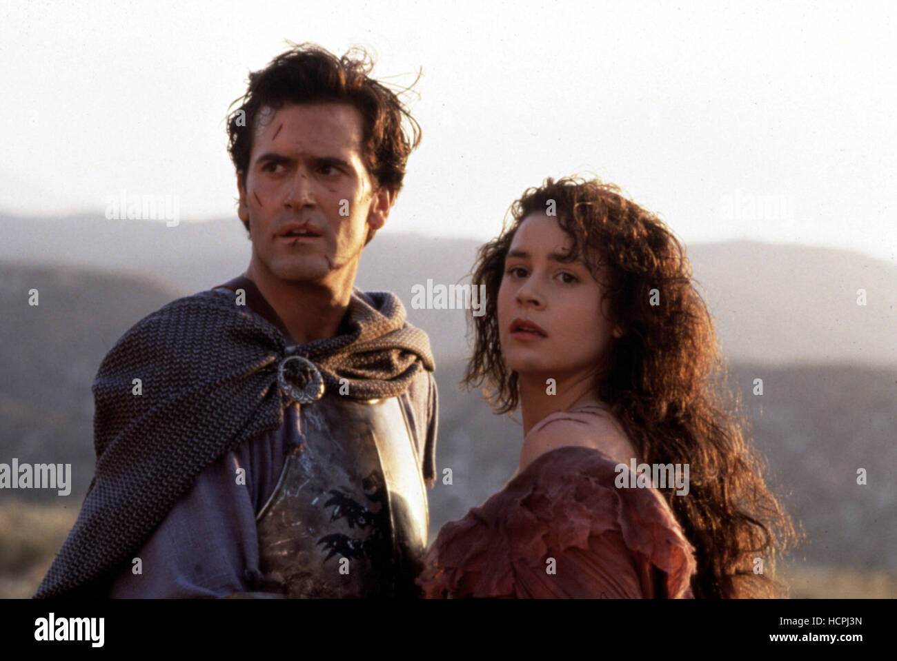 ARMY OF DARKNESS, Bruce Campbell, Embeth Davidtz, 1993, (c)Universal ...